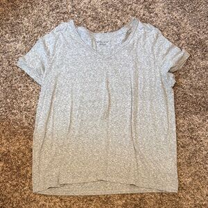 Ava & Viv Light Gray Short Sleeve Tee